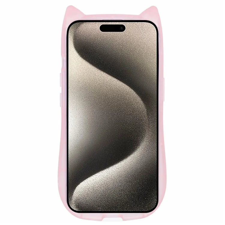 JTW Series For iPhone 13 Case Cat Ear Soft TPU Phone Cover Sparkle Sequins Epoxy