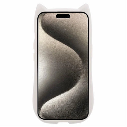 JTW Series For iPhone 13 Case Cat Ear Soft TPU Phone Cover Sparkle Sequins Epoxy