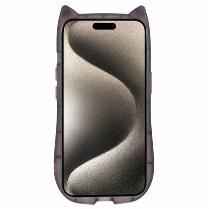 JTW Series For iPhone 13 Case Cat Ear Soft TPU Phone Cover Sparkle Sequins Epoxy