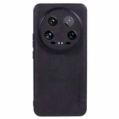 X-LEVEL Bojue-3 Series For Xiaomi 14 Ultra Case PU Leather + PC + TPU Hybrid Protective Cover