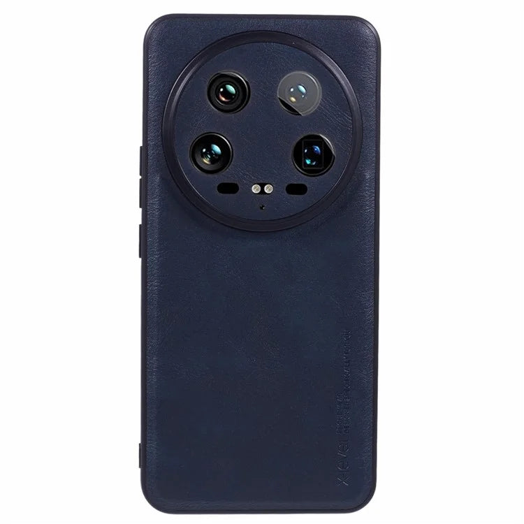 X-LEVEL Bojue-3 Series For Xiaomi 14 Ultra Case PU Leather + PC + TPU Hybrid Protective Cover