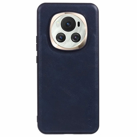 X-LEVEL Bojue-3 Series For Honor Magic6 5G Case Leather+TPU+PC Phone Cover