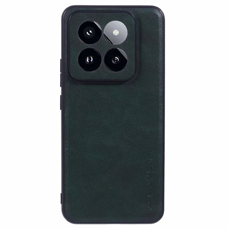 X-LEVEL Bojue-3 Series For Xiaomi 14 Pro Slim Case Leather+PC+TPU Hybrid Phone Cover