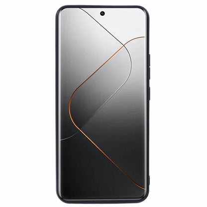 X-LEVEL Bojue-3 Series For Xiaomi 14 Pro Slim Case Leather+PC+TPU Hybrid Phone Cover