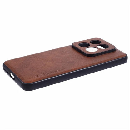 X-LEVEL Bojue-3 Series For Xiaomi 14 Pro Slim Case Leather+PC+TPU Hybrid Phone Cover