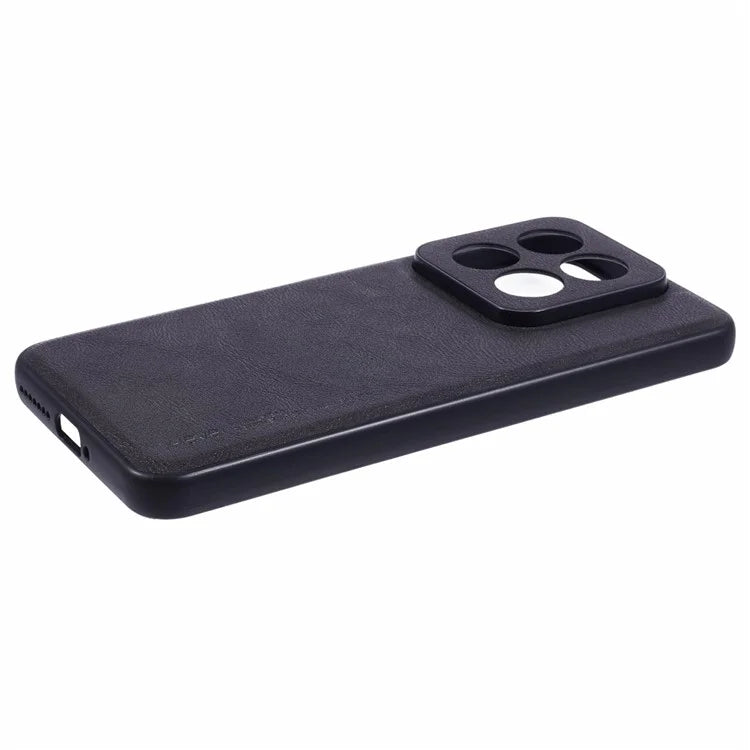 X-LEVEL Bojue-3 Series For Xiaomi 14 Pro Slim Case Leather+PC+TPU Hybrid Phone Cover