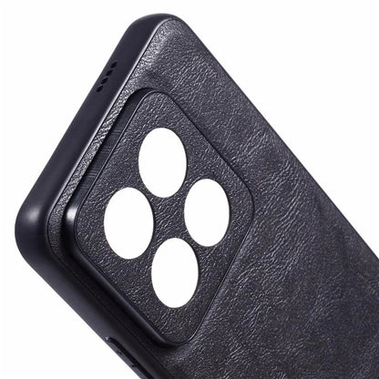 X-LEVEL Bojue-3 Series For Xiaomi 14 Pro Slim Case Leather+PC+TPU Hybrid Phone Cover