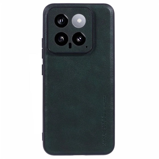 X-LEVEL Bojue-3 Series For Xiaomi 14 Case Leather Coating Phone Cover