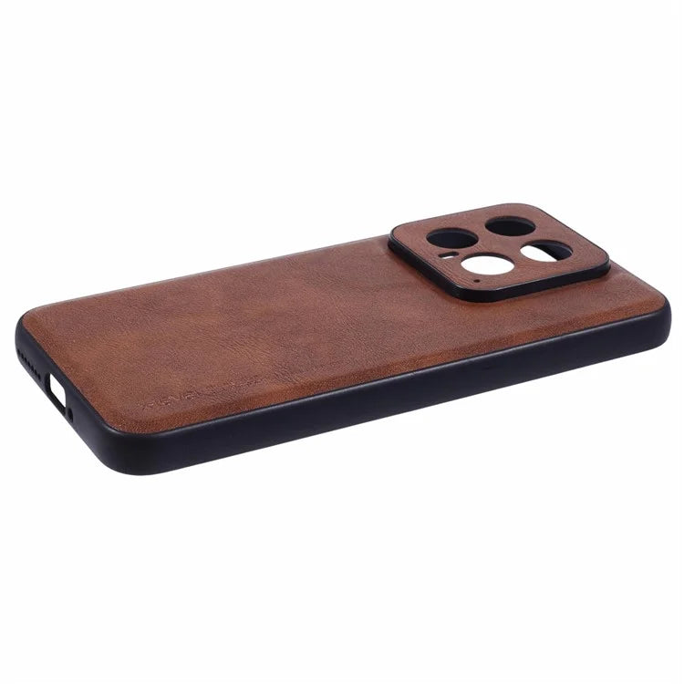 X-LEVEL Bojue-3 Series For Xiaomi 14 Case Leather Coating Phone Cover