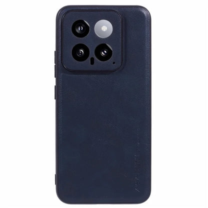 X-LEVEL Bojue-3 Series For Xiaomi 14 Case Leather Coating Phone Cover