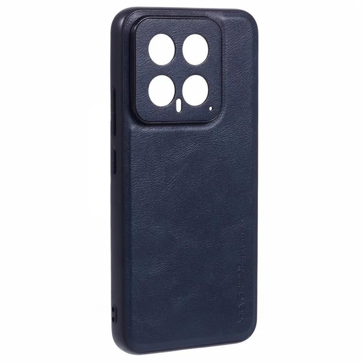 X-LEVEL Bojue-3 Series For Xiaomi 14 Case Leather Coating Phone Cover