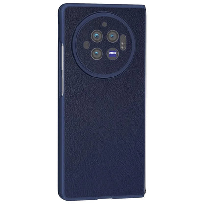 For vivo X Fold3 Case PU Leather Coated Hard PC Folding Phone Cover