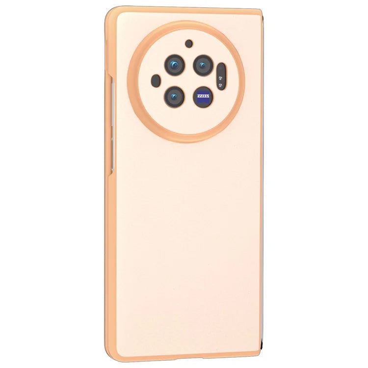 For vivo X Fold3 Case PU Leather Coated Hard PC Folding Phone Cover