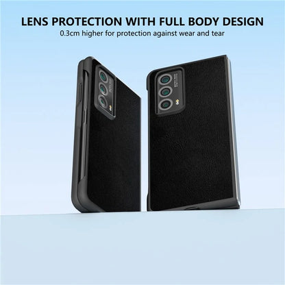 For Honor Magic Vs2 5G Shockproof Case Anti-Scratch PC+PU Phone Cover