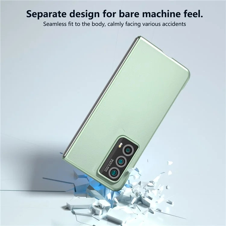 For Honor Magic Vs2 5G Shockproof Case Anti-Scratch PC+PU Phone Cover
