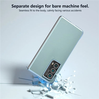 For Honor Magic Vs2 5G Shockproof Case Anti-Scratch PC+PU Phone Cover