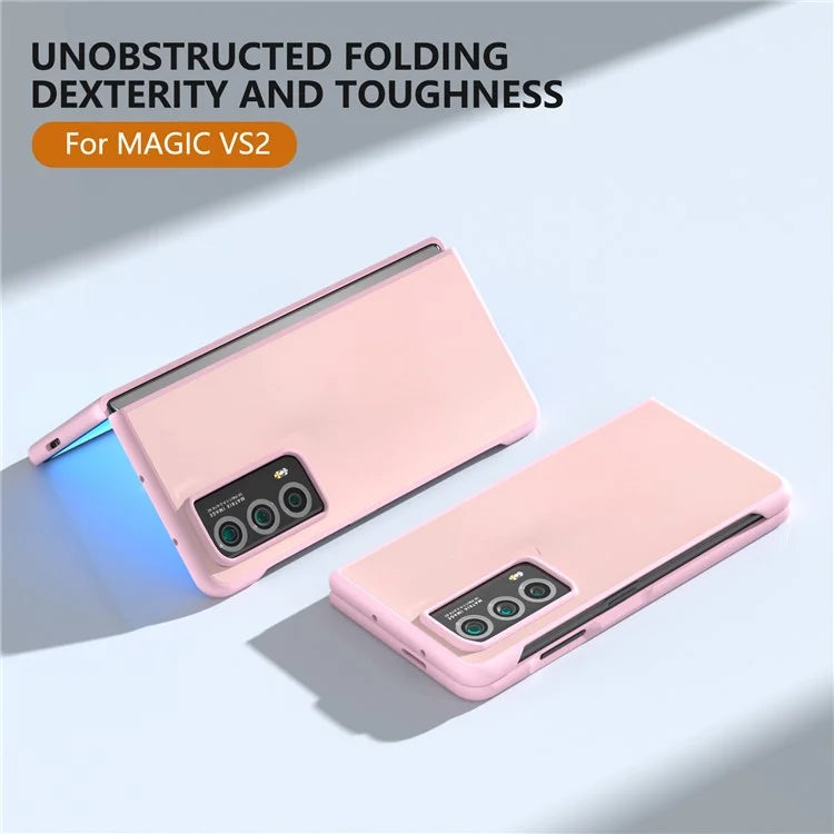 For Honor Magic Vs2 5G Shockproof Case Anti-Scratch PC+PU Phone Cover