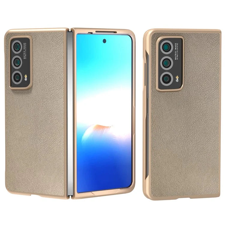 For Honor Magic Vs2 5G Shockproof Case Anti-Scratch PC+PU Phone Cover