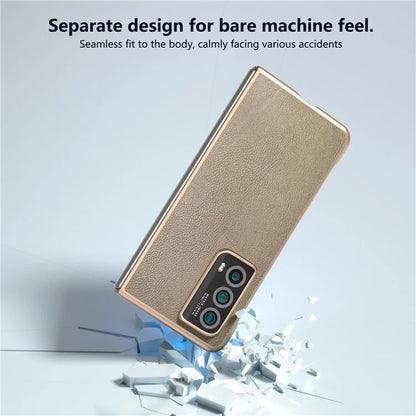 For Honor Magic Vs2 5G Shockproof Case Anti-Scratch PC+PU Phone Cover