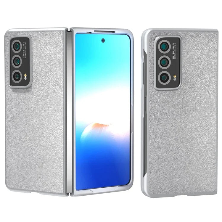 For Honor Magic Vs2 5G Shockproof Case Anti-Scratch PC+PU Phone Cover