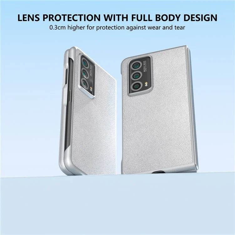 For Honor Magic Vs2 5G Shockproof Case Anti-Scratch PC+PU Phone Cover