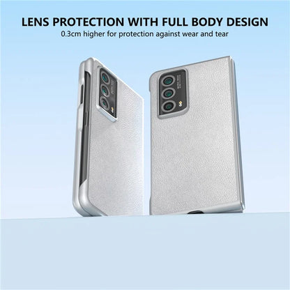 For Honor Magic Vs2 5G Shockproof Case Anti-Scratch PC+PU Phone Cover