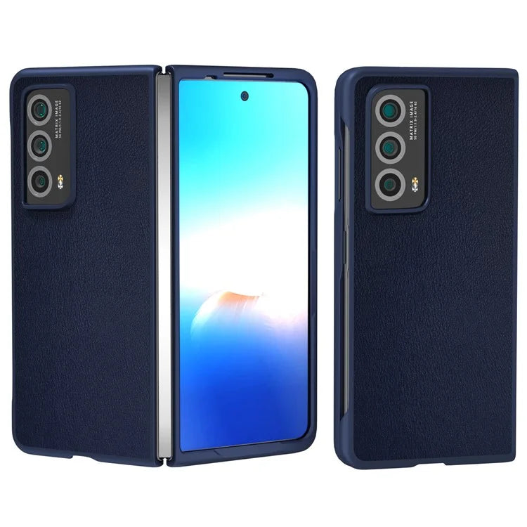 For Honor Magic Vs2 5G Shockproof Case Anti-Scratch PC+PU Phone Cover