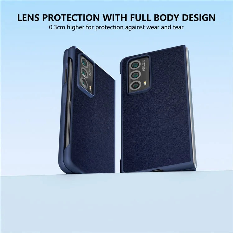 For Honor Magic Vs2 5G Shockproof Case Anti-Scratch PC+PU Phone Cover