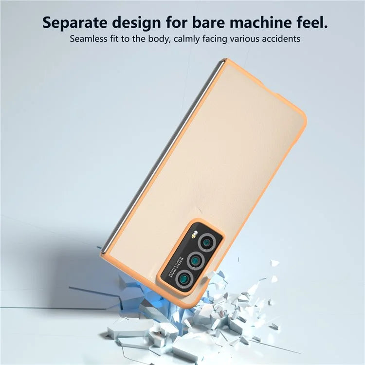 For Honor Magic Vs2 5G Shockproof Case Anti-Scratch PC+PU Phone Cover