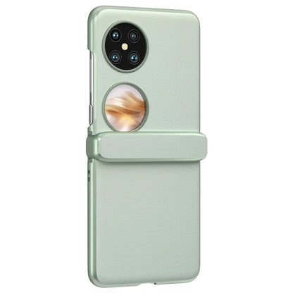 For Huawei Pocket 2 Hinge Protection Case Leather + PC Shockproof Phone Cover