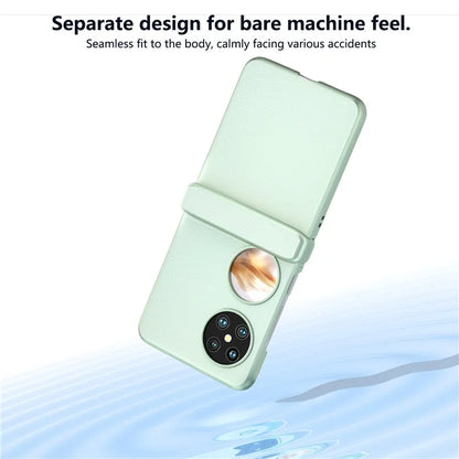For Huawei Pocket 2 Hinge Protection Case Leather + PC Shockproof Phone Cover