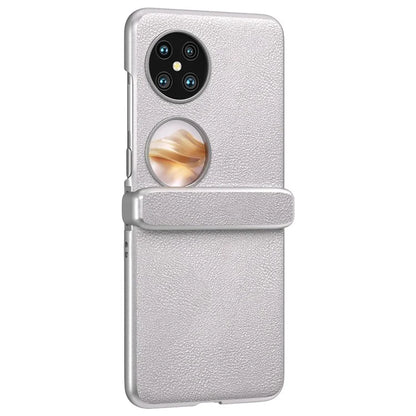 For Huawei Pocket 2 Hinge Protection Case Leather + PC Shockproof Phone Cover