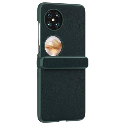 For Huawei Pocket 2 Hinge Protection Case Leather + PC Shockproof Phone Cover