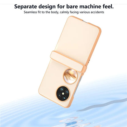 For Huawei Pocket 2 Hinge Protection Case Leather + PC Shockproof Phone Cover