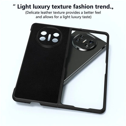 For Huawei Mate X5 Case PU Leather Coated PC Protective Phone Cover