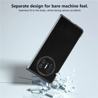 For Huawei Mate X5 Case PU Leather Coated PC Protective Phone Cover