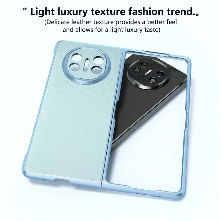 For Huawei Mate X5 Case PU Leather Coated PC Protective Phone Cover