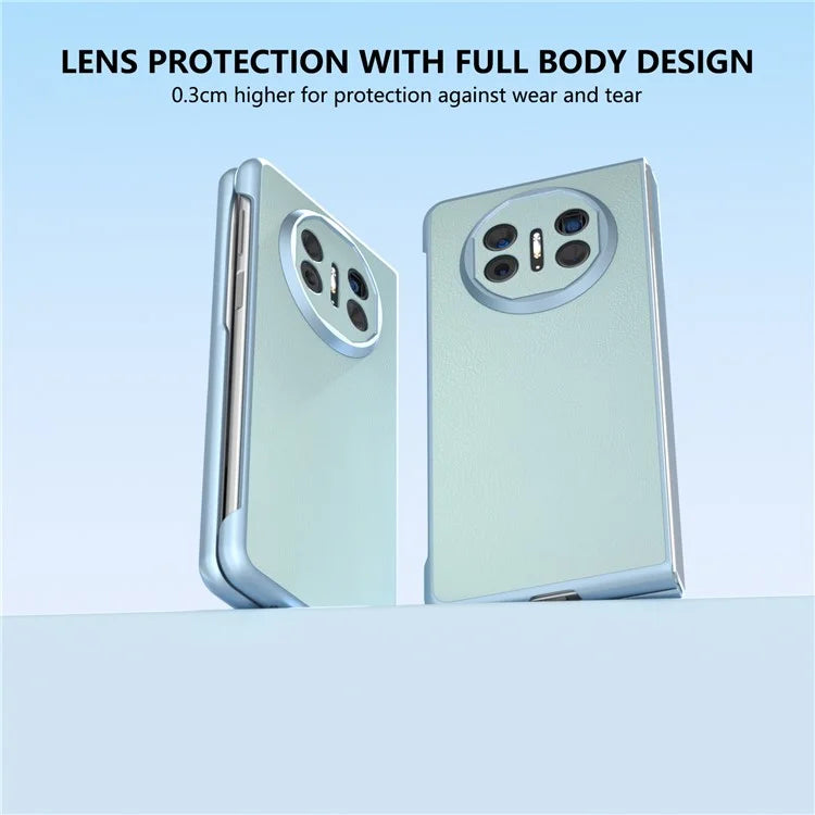 For Huawei Mate X5 Case PU Leather Coated PC Protective Phone Cover
