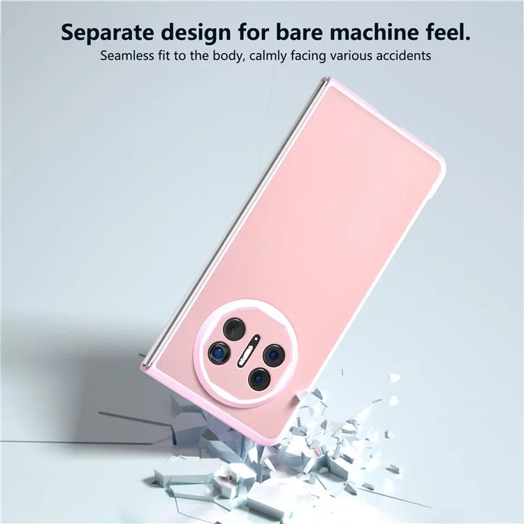 For Huawei Mate X5 Case PU Leather Coated PC Protective Phone Cover