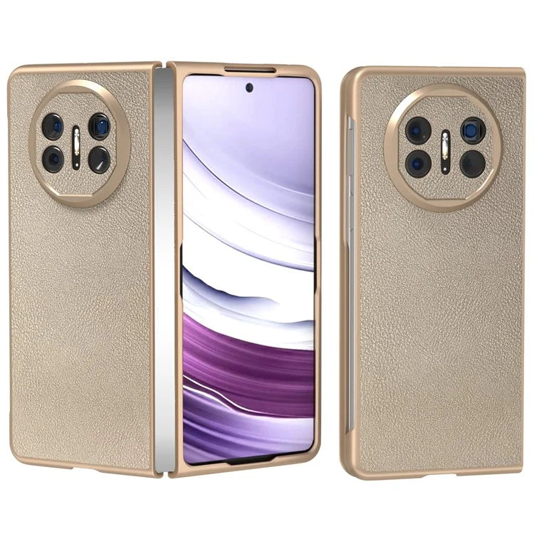 For Huawei Mate X5 Case PU Leather Coated PC Protective Phone Cover