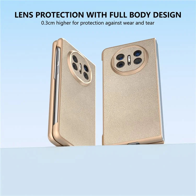 For Huawei Mate X5 Case PU Leather Coated PC Protective Phone Cover