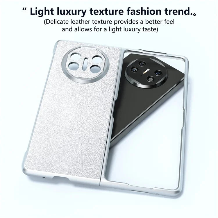 For Huawei Mate X5 Case PU Leather Coated PC Protective Phone Cover