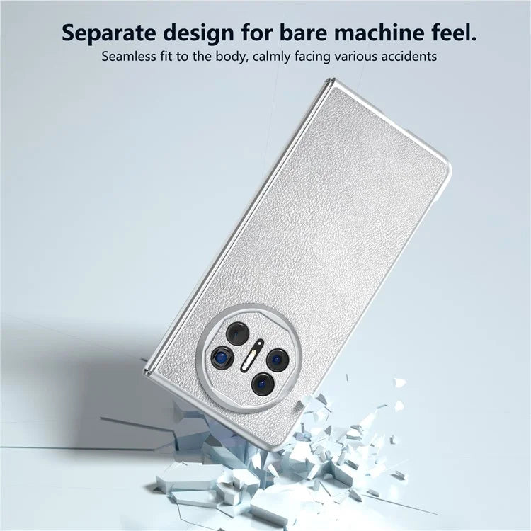 For Huawei Mate X5 Case PU Leather Coated PC Protective Phone Cover