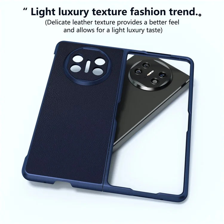 For Huawei Mate X5 Case PU Leather Coated PC Protective Phone Cover