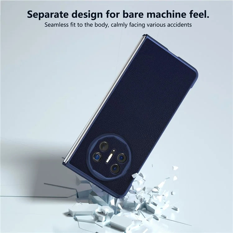 For Huawei Mate X5 Case PU Leather Coated PC Protective Phone Cover