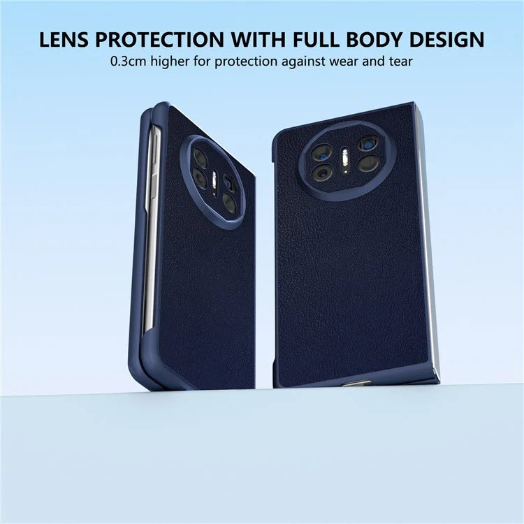 For Huawei Mate X5 Case PU Leather Coated PC Protective Phone Cover