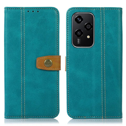 For Honor 200 Lite Case Stand Wallet Function Calf Texture Leather Phone Cover