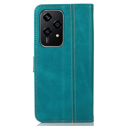 For Honor 200 Lite Case Stand Wallet Function Calf Texture Leather Phone Cover
