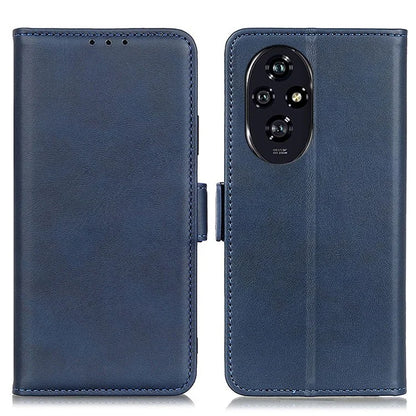 For Honor 200 Pro 5G Shockproof Case Scratch Resistant Leather Wallet Phone Cover