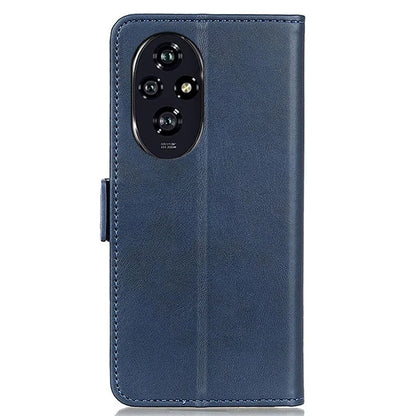 For Honor 200 Pro 5G Shockproof Case Scratch Resistant Leather Wallet Phone Cover